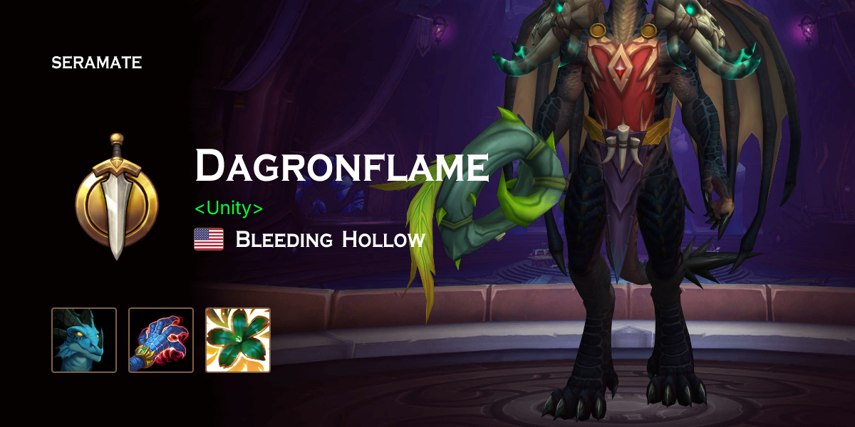 Ron Flamer Dagronflame - Bleeding Hollow (US) WoW PvP Profile · Seramate