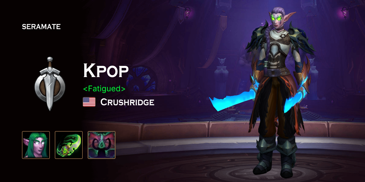 Kpop @ Crushridge (US) · Seramate · WoW PvP Leaderboards, Arena ...