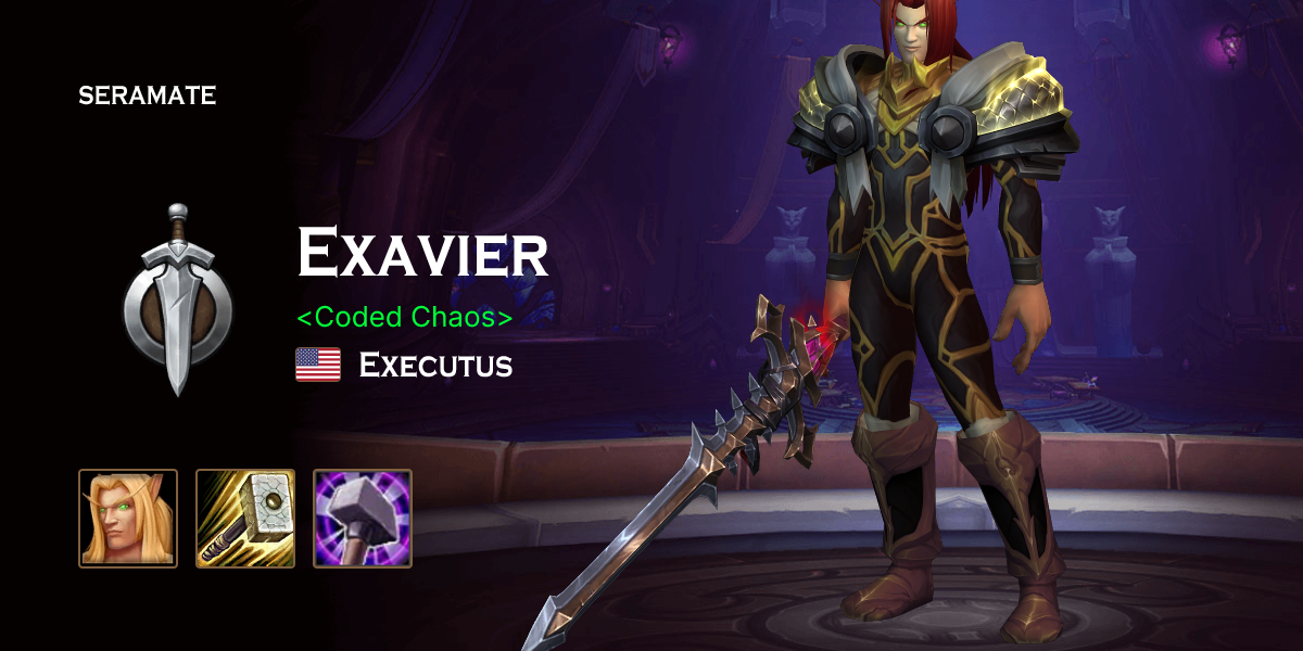 Exavier @ Executus (US) · Seramate · WoW PvP Leaderboards, Arena ...
