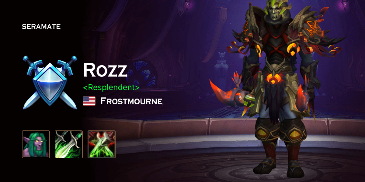 Rozz @ Frostmourne (US) · Seramate · WoW PvP Leaderboards, Arena ...