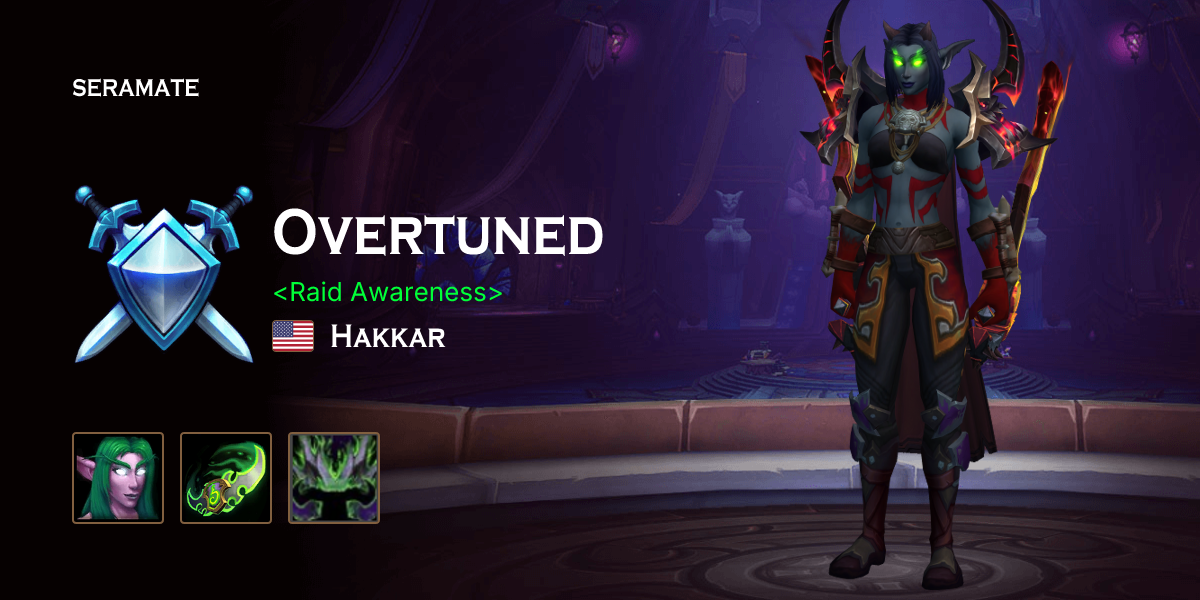 Overtuned @ Hakkar (US) · Seramate · WoW PvP Leaderboards, Arena ...