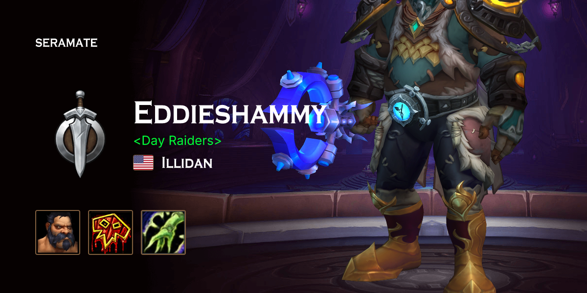 Eddieshammy Illidan (US) · Seramate · WoW PvP Leaderboards Arena
