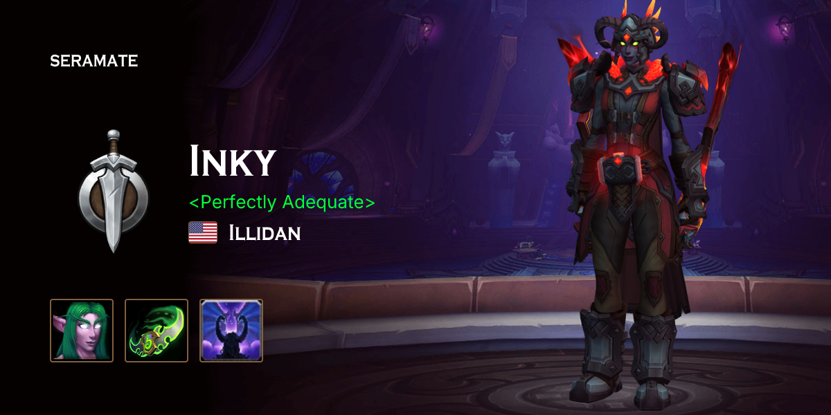 Inky @ Illidan (US) · Seramate · WoW PvP Leaderboards, Arena Activity ...