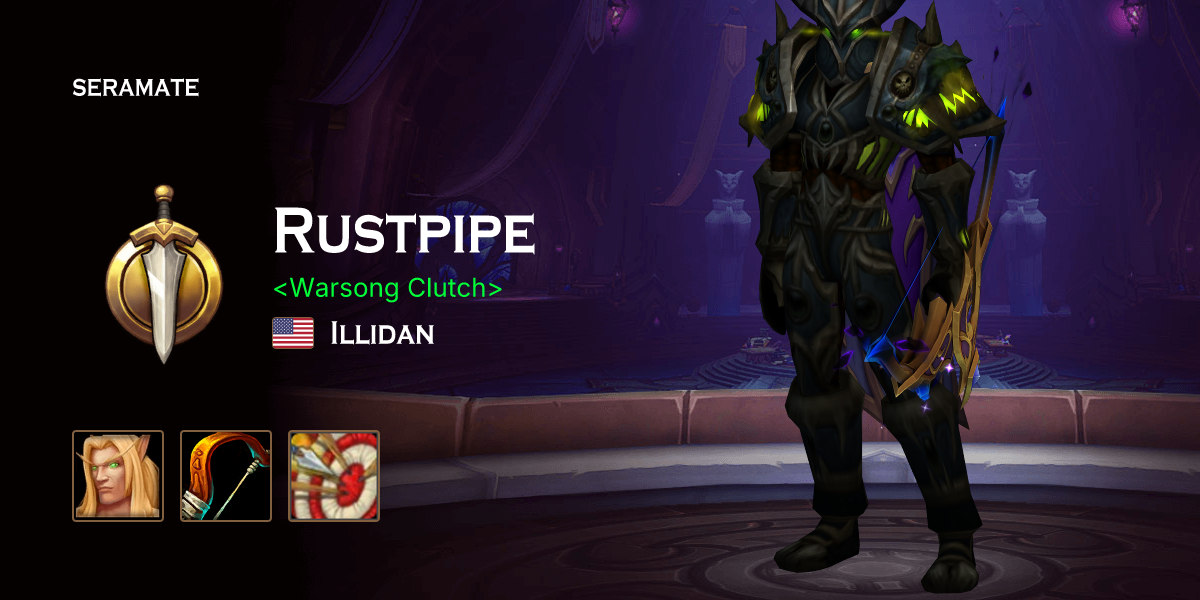 Rustpipe @ Illidan (US) · Seramate · WoW PvP Leaderboards, Arena ...