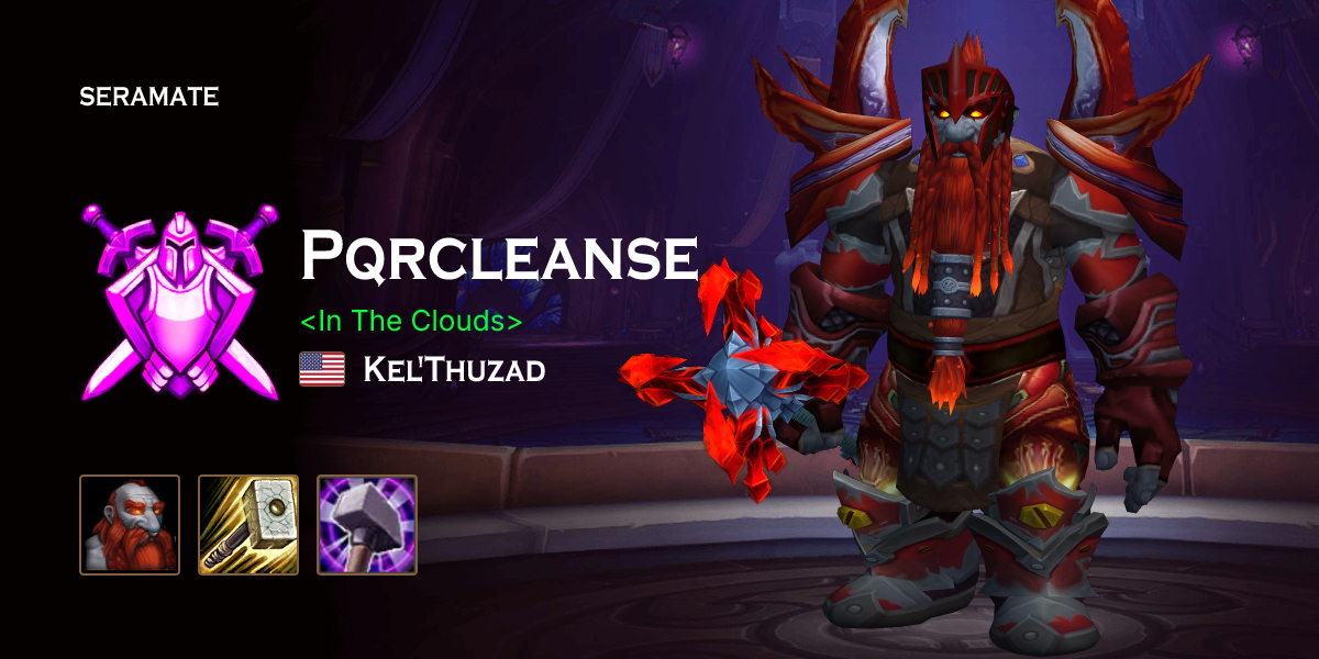 Pqrcleanse - Kel'Thuzad (US) WoW PvP Profile · Seramate