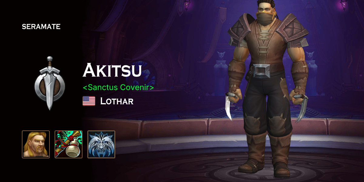 Akitsu @ Lothar (US) · Seramate · WoW PvP Leaderboards, Arena Activity ...