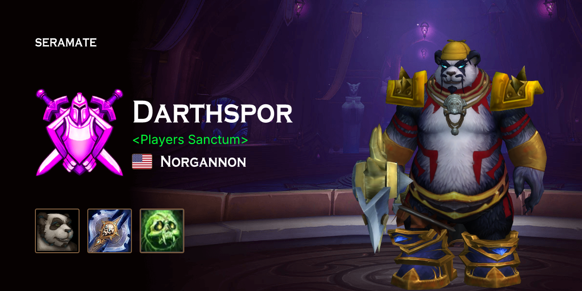 Darthspor @ Norgannon (US) · Seramate · WoW PvP Leaderboards, Arena ...