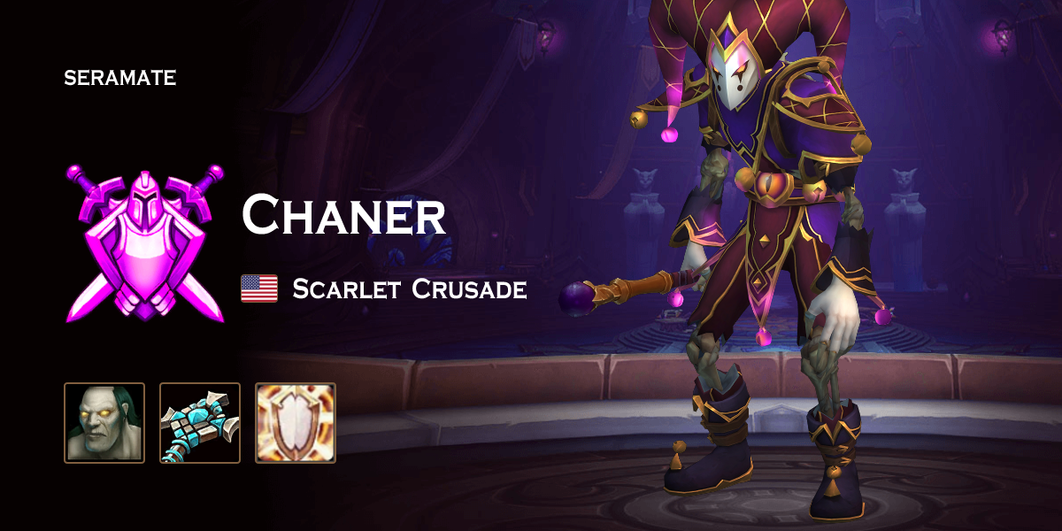 Chaner Rvt Chaner - Scarlet Crusade (US) WoW PvP Profile · Seramate