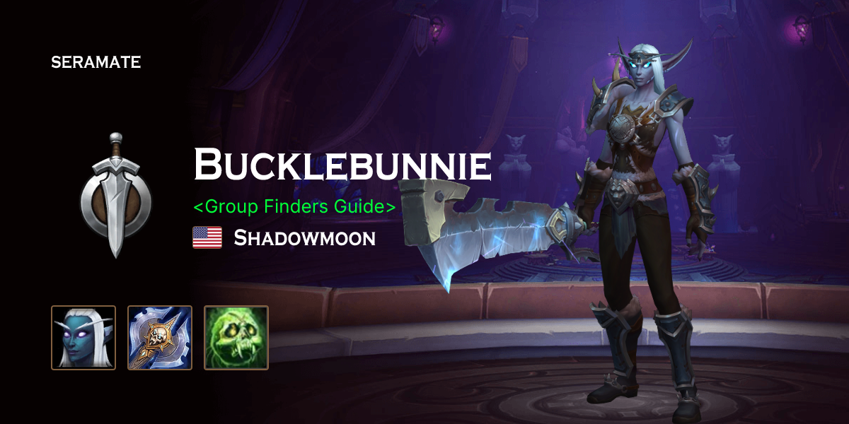 Bucklebunnie - Shadowmoon (US) WoW PvP Profile · Seramate