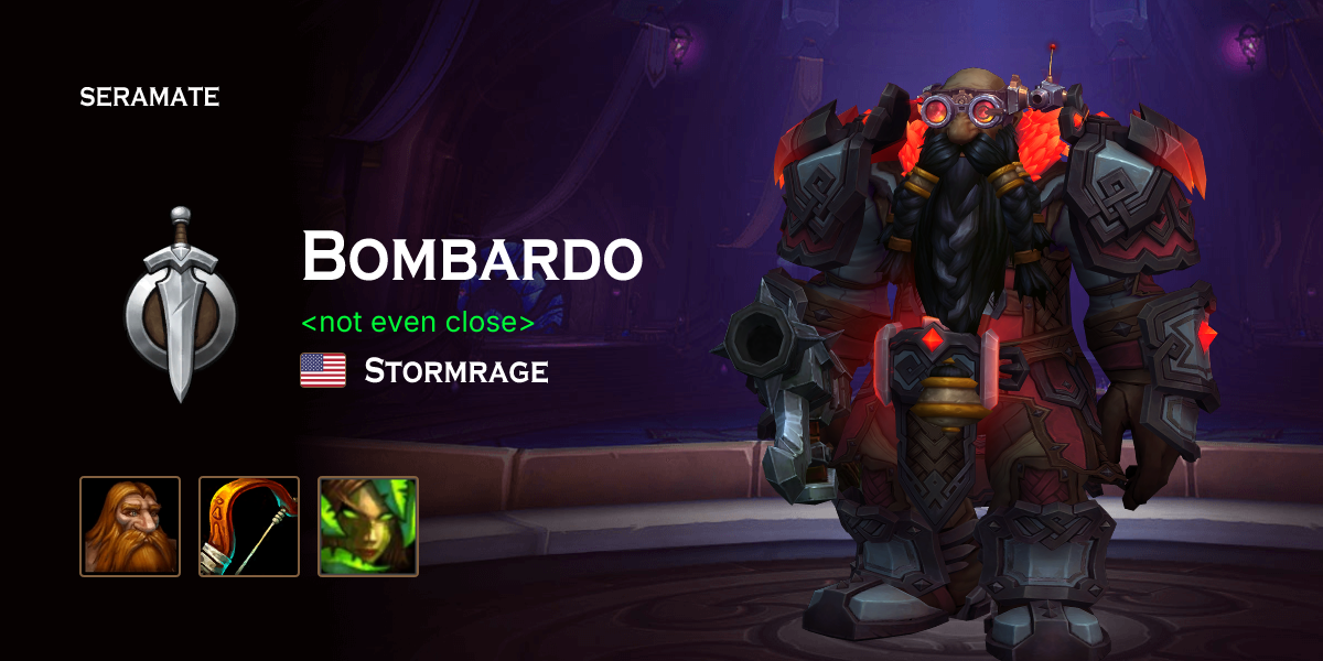 Bombardo @ Stormrage (US) · Seramate · WoW PvP Leaderboards, Arena ...
