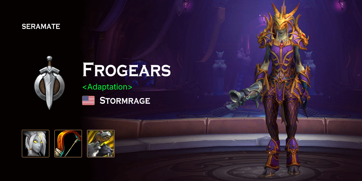 Frogears @ Stormrage (US) · Seramate · WoW PvP Leaderboards, Arena ...