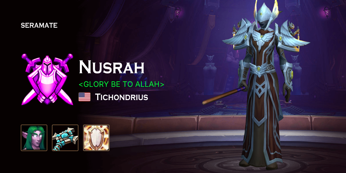 Nusrah - Tichondrius (US) WoW PvP Profile · Seramate