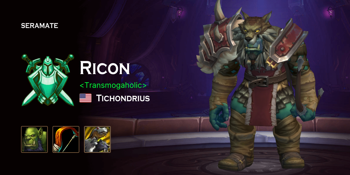 Ricon @ Tichondrius (US) · Seramate · WoW PvP Leaderboards, Arena ...