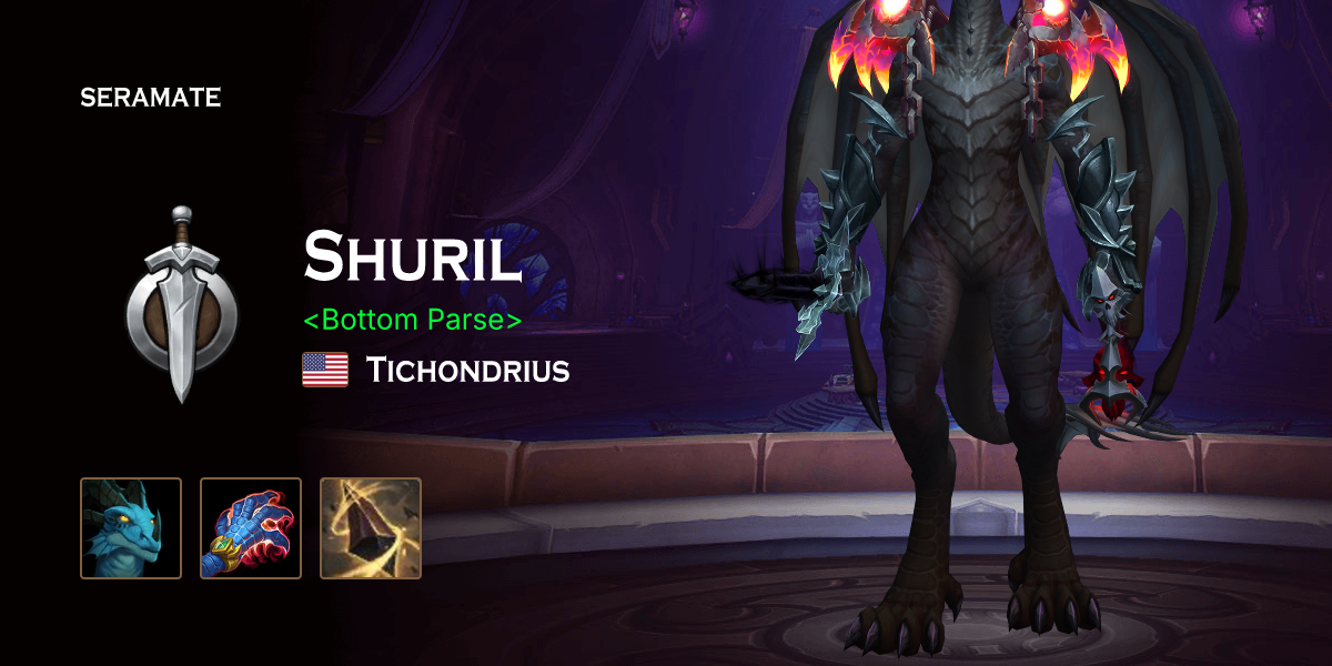 Shuril @ Tichondrius (US) · Seramate · WoW PvP Leaderboards, Arena ...