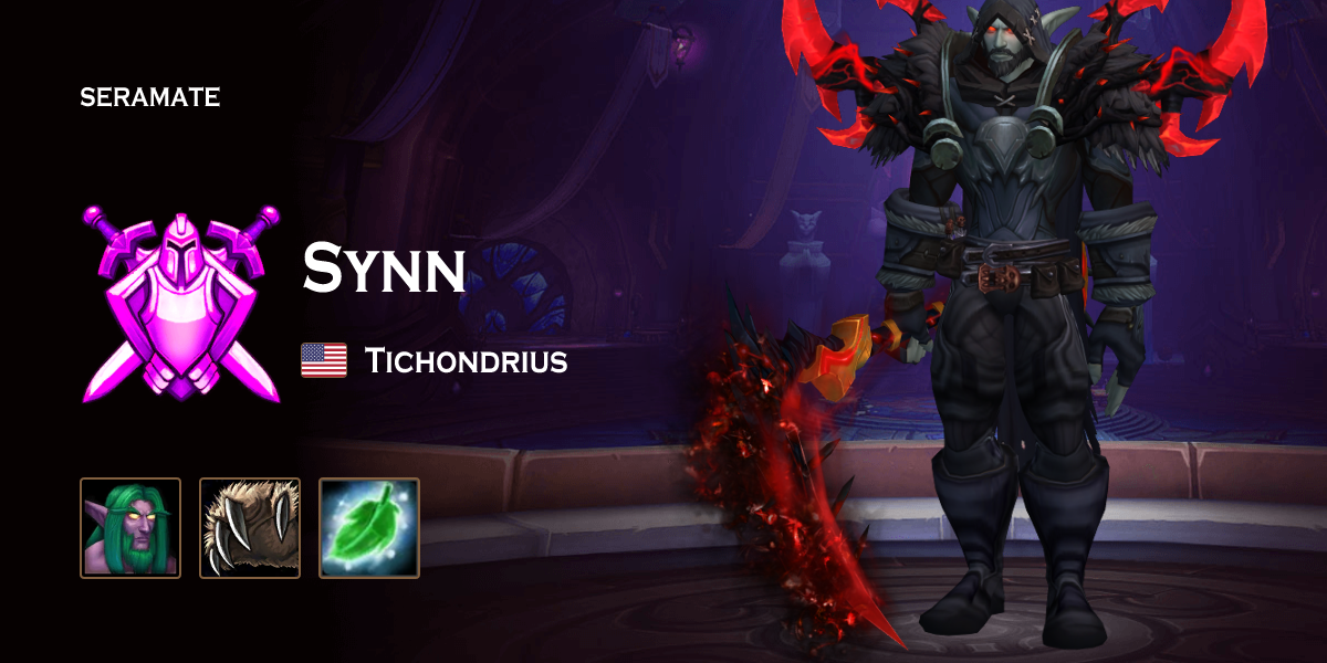 Synn - Tichondrius (US) WoW PvP Profile · Seramate