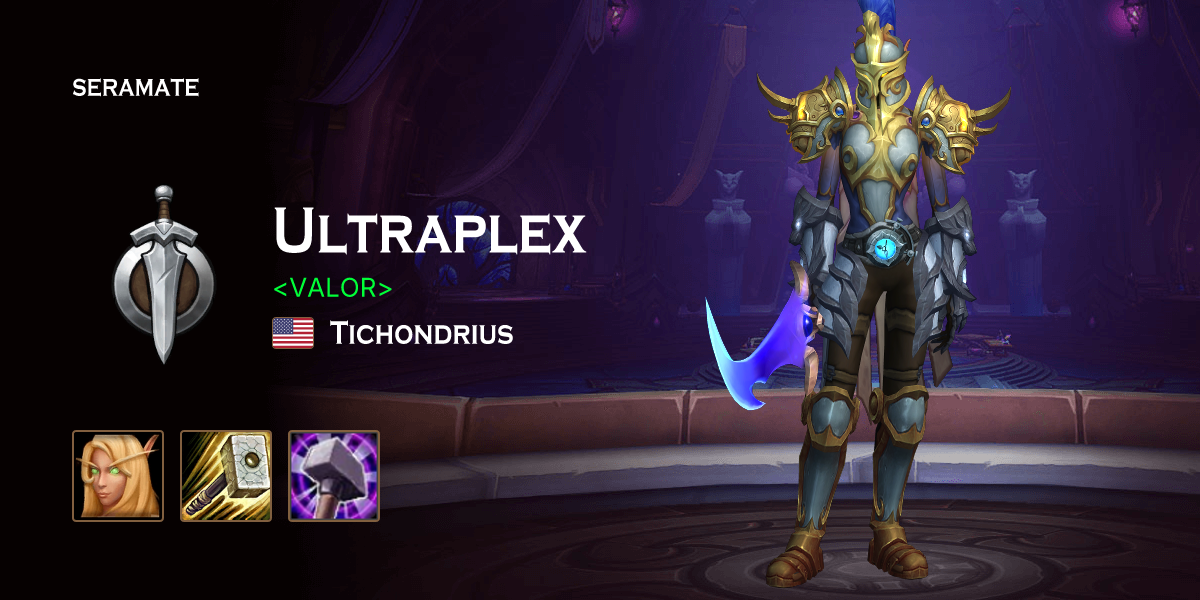 Ultraplex @ Tichondrius (US) · Seramate · WoW PvP Leaderboards, Arena ...