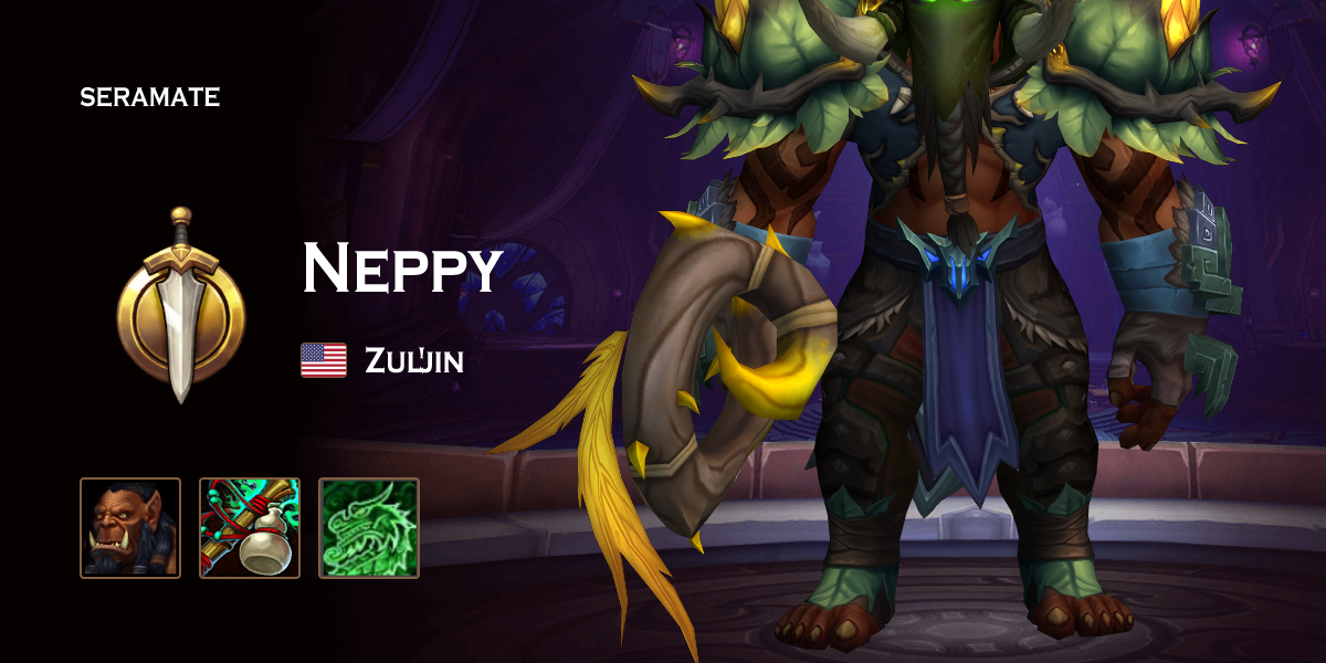 Neppy Neppy @ Zul'jin (US) · Seramate · WoW PvP Leaderboards, Arena Activity ...