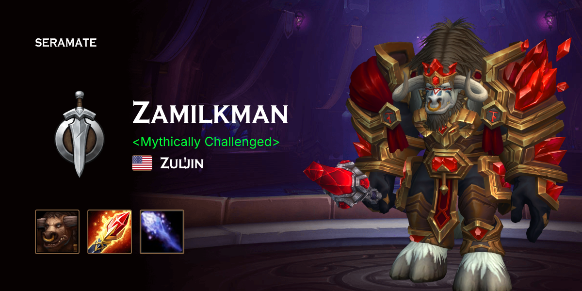 Zamilkman @ Zul'jin (US) · Seramate · WoW PvP Leaderboards, Arena ...
