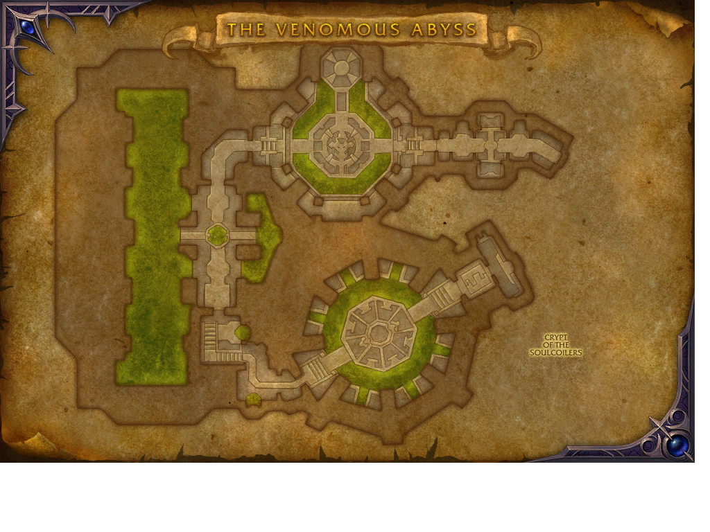 Updated Raid Maps for The Venomous Abyss on Patch 12.1 PTR