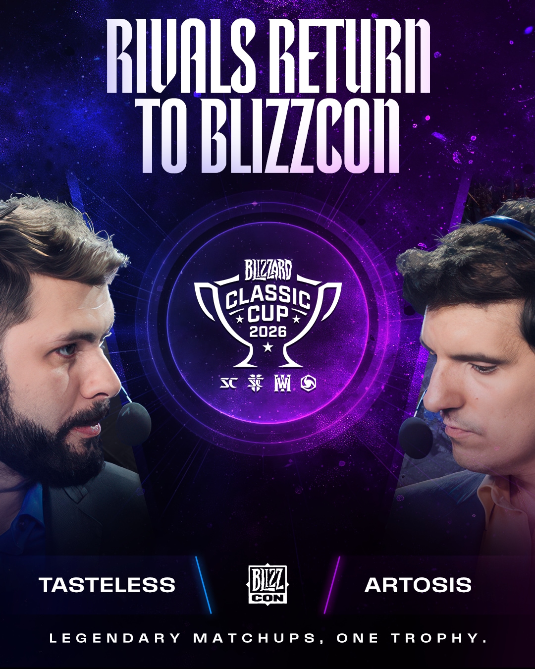 Blizzard Classic Cup Players Revealed at BlizzCon 2026