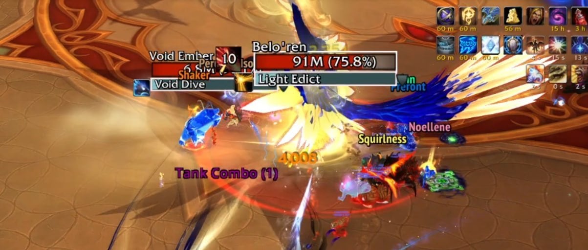 Frontal Visibility in Dungeons and Raids Should be Improved