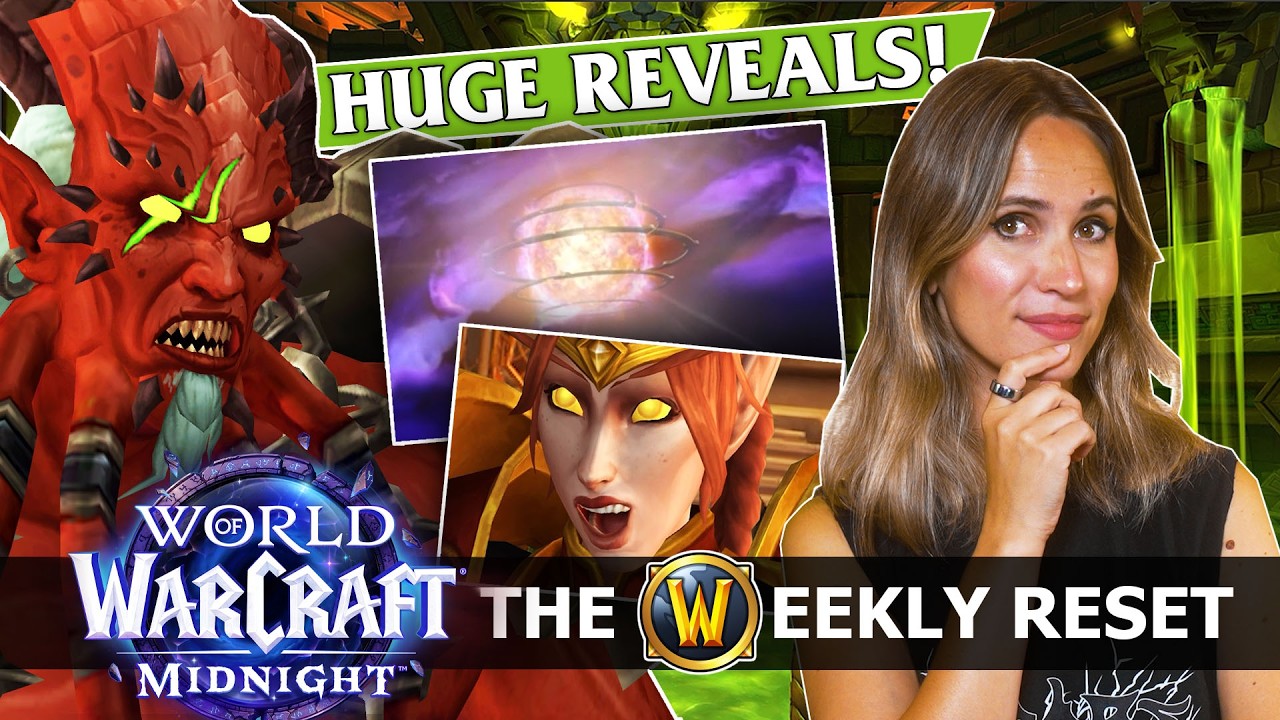 The Weekly Reset with Taliesin and Evitel: Two Huge Reveals & The Juciest WoW Scandal in Years...