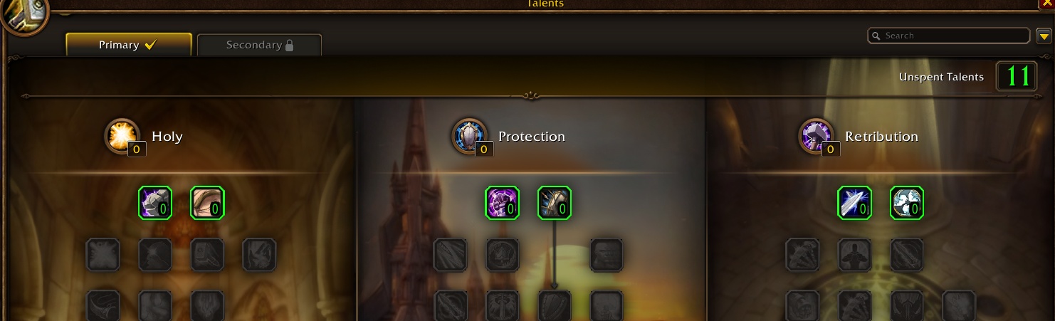 Talent Reset Prices Nerfed for WoW: Forever Beta