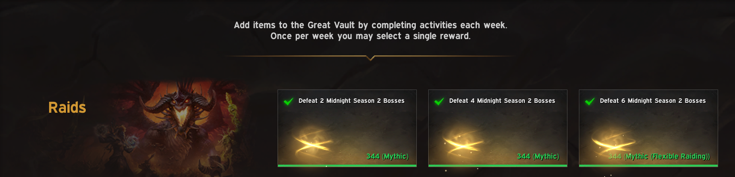 Mythic Nymrissa May Guarantee Great Vault Loot Slots