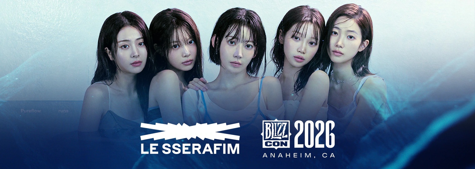 LE SSERAFIM Returns as the Closing Musical Act of BlizzCon 2026