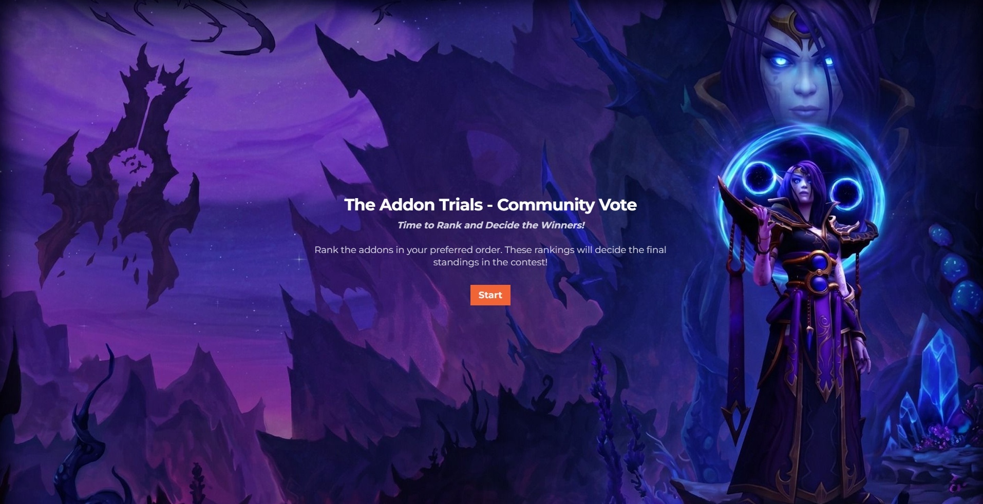 Vote in The Addon Trials Community Contest Finals by Curseforge