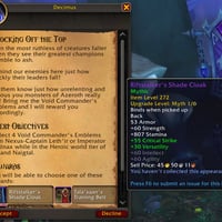Heroic World Tier Quest Awards Myth Track Gear in Patch 12.0.7
