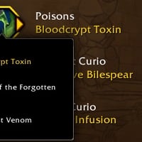New Curios and Poisons Choice Node Added to Valeera in Patch 12.1 Delves