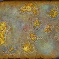 World Map of Azeroth Updated to Include The Coiled Isle in Patch 12.1
