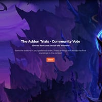 Vote in The Addon Trials Community Contest Finals by Curseforge