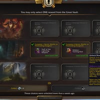 Claiming Bonus Rolls in Season 2 from Great Vault Requires Three Filled Slots in Same Week