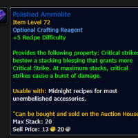 Embellishment Tuning on Patch 12.1 PTR
