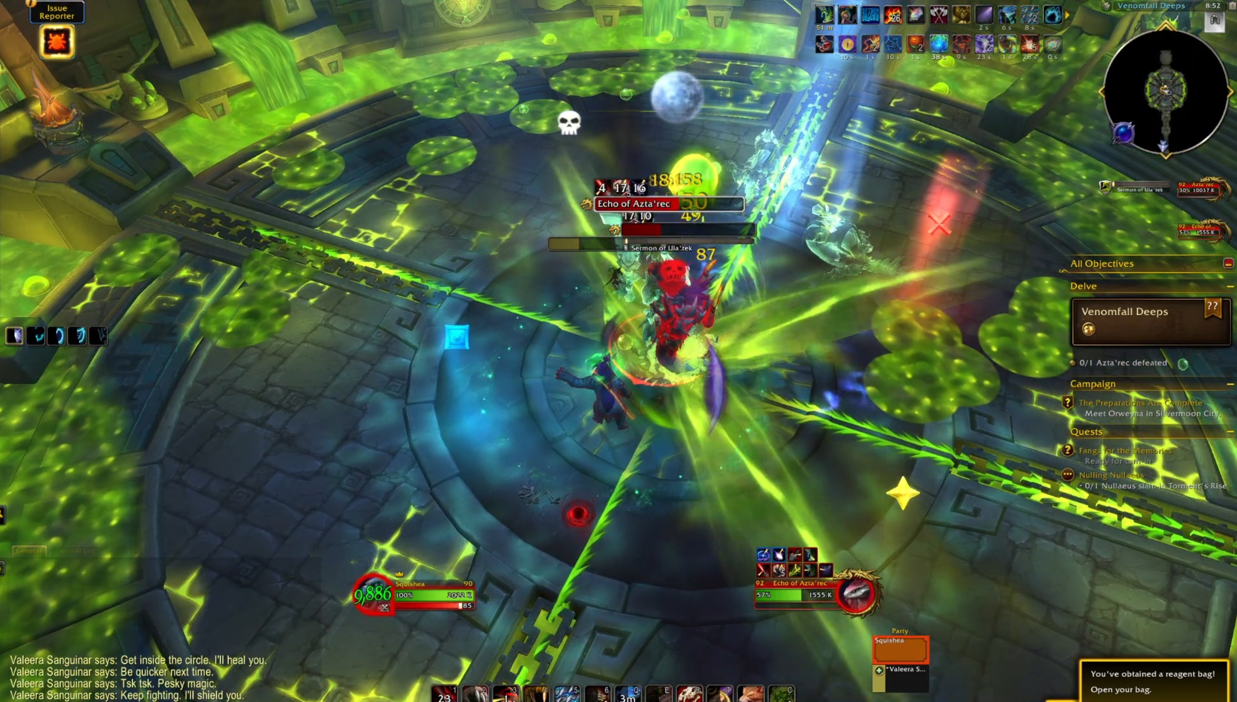 Azra'tec Delve Boss Buffed on 12.1 PTR - Simon Says Memory Now Harder