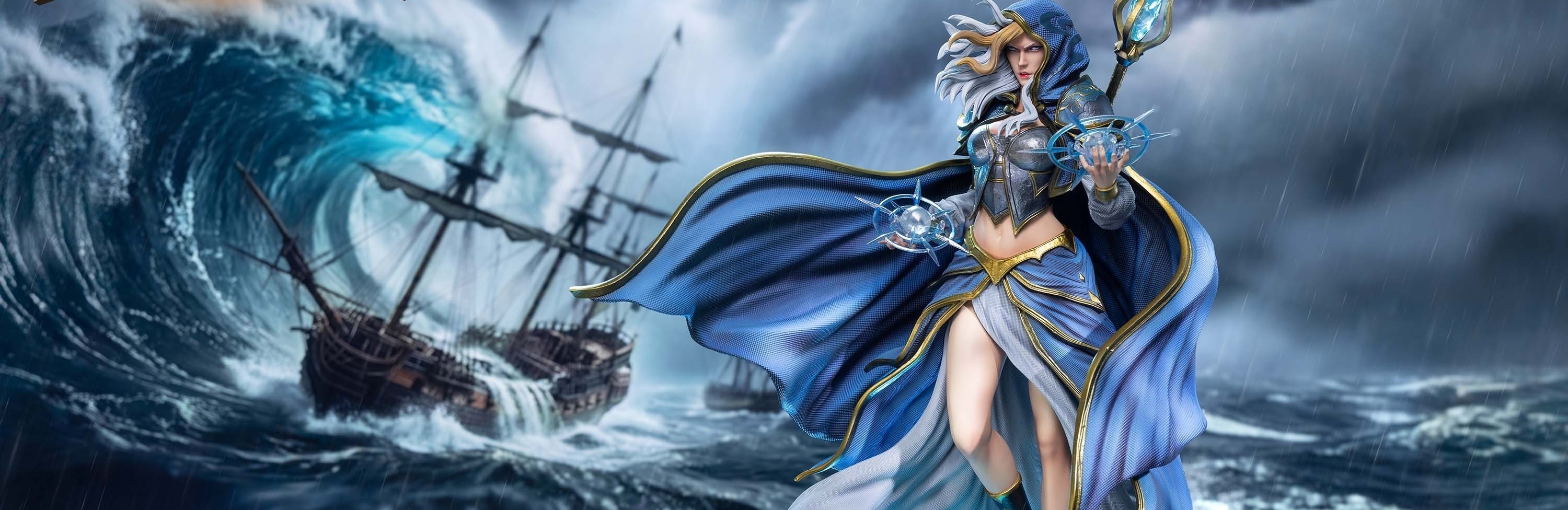 High Quality Tyrande, Jaina, and Varian Statues from HEX Collectibles