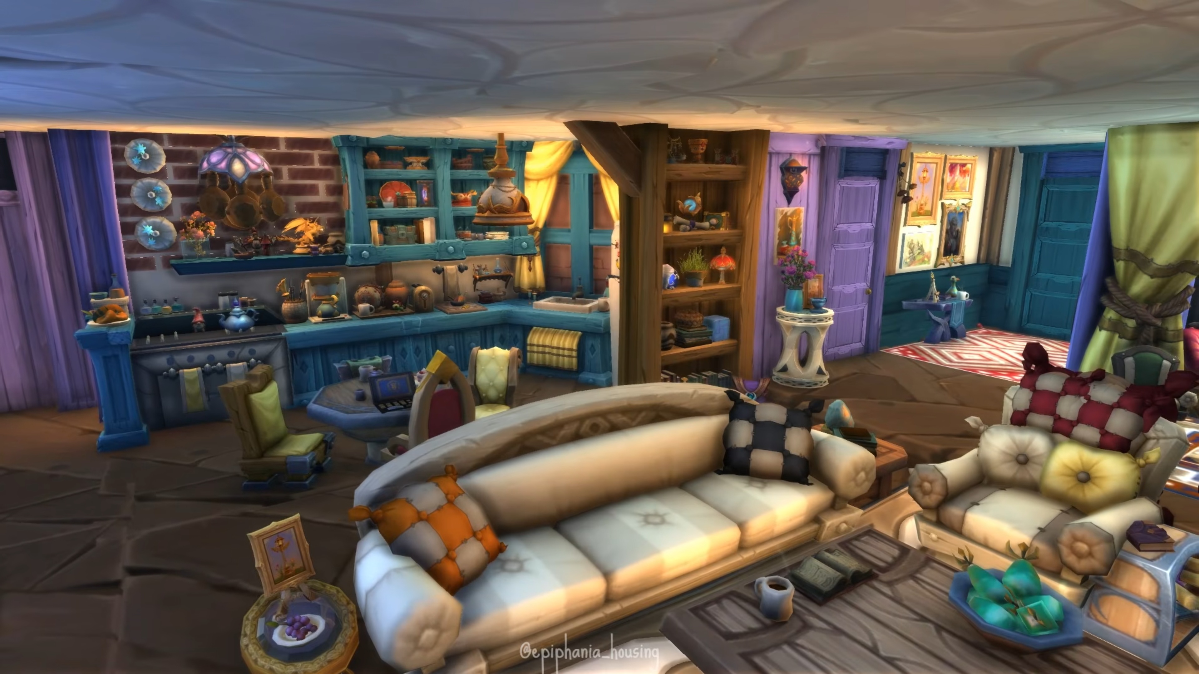 Epiphania Housing Creates Iconic Apartment From "Friends" in Player Housing