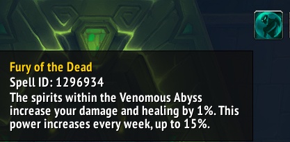 1% Raid Buff Now Live in The Venomous Abyss