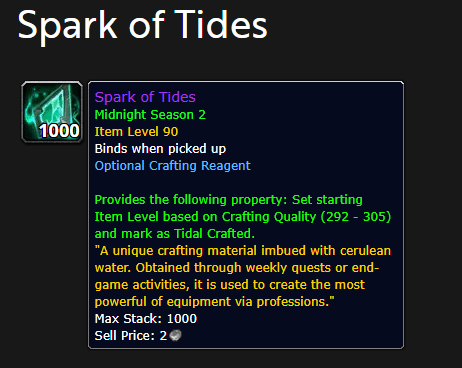 Blizzard Addresses Players Still Missing Sparks of Tides