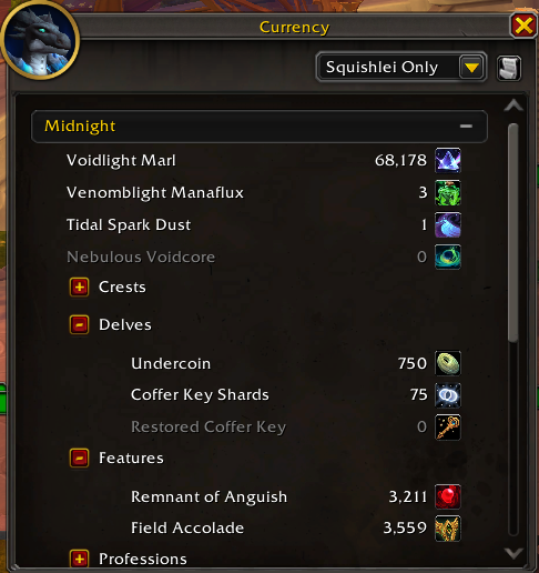 Get 3 Extra Catalyst Charges from AOTC or Keystone Master in Midnight Season 2