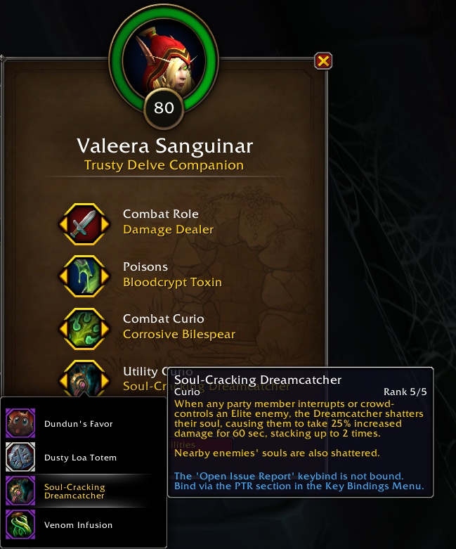 New Curios and New Ranks - Delve Curio Changes in Patch 12.1.5